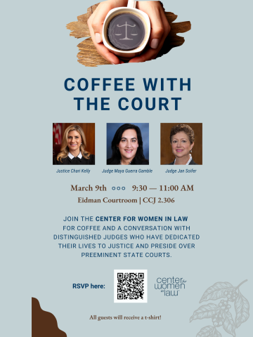Coffee with the Court @ Eidman Courtroom